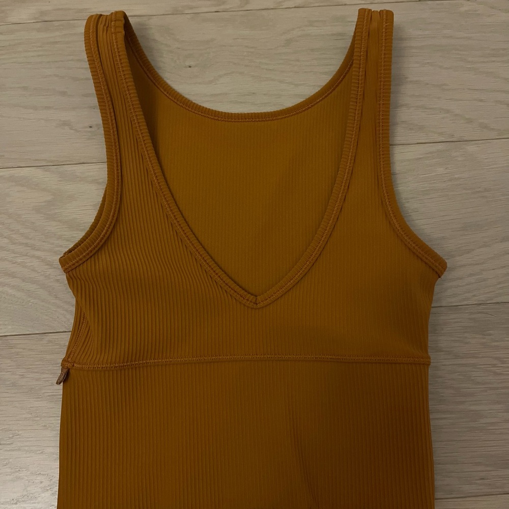 Lululemon Burnt Orange Tank Top